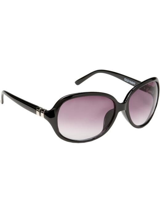 Old Navy Womens Round Metal-Hardware Sunglasses