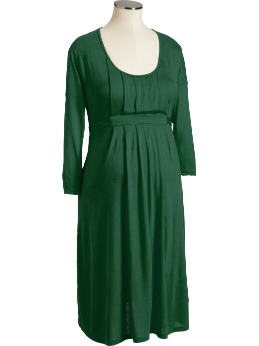 Old Navy Maternity Pleated Jersey Dresses maternity fashion
