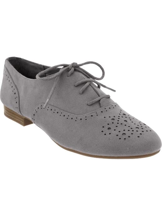 Old Navy Women's Sueded Perforated Oxford Shoes