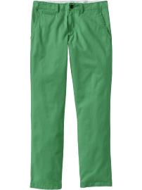 Men's Broken-In Slim-Fit Khakis