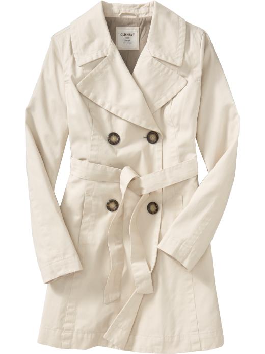 Old Navy Women's Skirted Twill Trench Coats