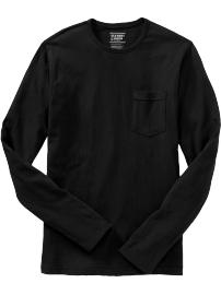 Men's Long-Sleeve Pocket Tees