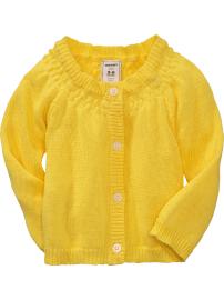 Smocked Cardigans for Baby