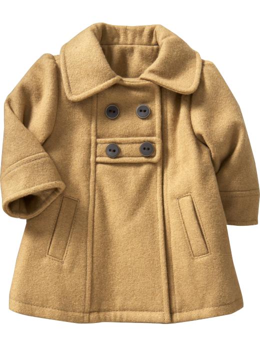 Old Navy Babydoll Pea Coats For Baby