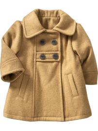 Babydoll Pea Coats for Baby