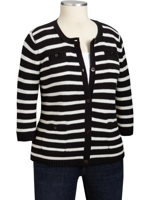 Old Navy Women's Plus Textured Buttonfront Cardigans