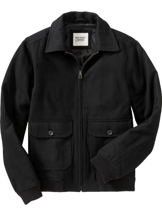 Old Navy Men's Woolblend Bomber Jackets