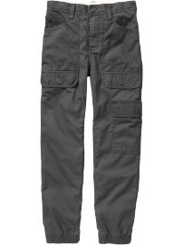 Boys Skinny Canvas Cargos