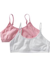 Girls Jersey Cami Bras