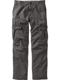 Men's Pieced-Trim Cargos