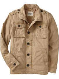 Men's Canvas Military Jackets