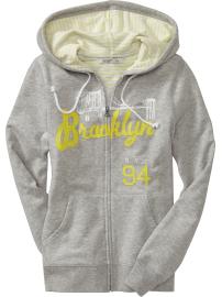 Women's Graphic Zip Hoodies
