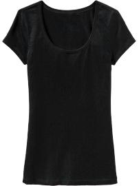 Women's Fitted Scoop-Neck Tees
