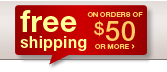 Free shipping for orders over $50
