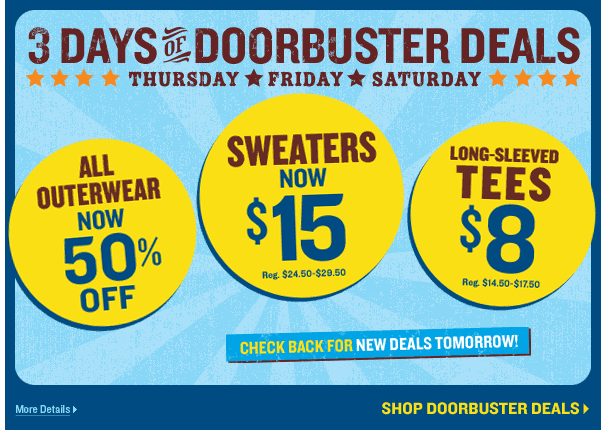 Doorbuster Deals
