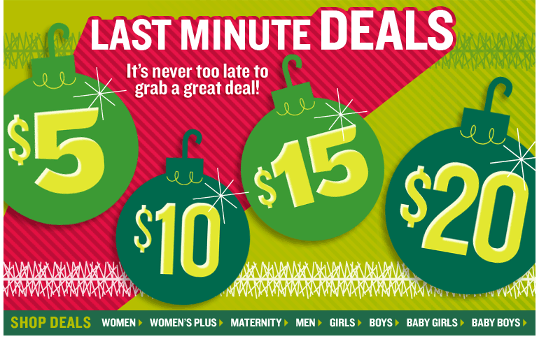 Last Minute Deals