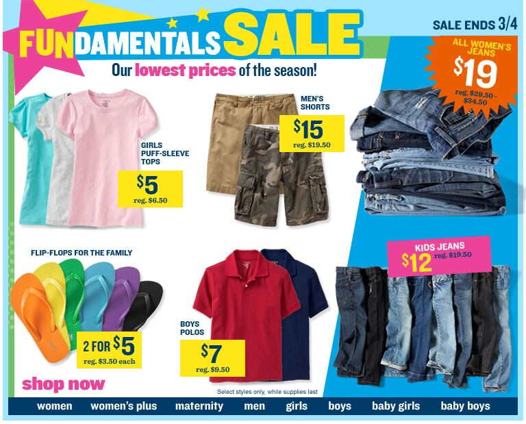 Fundamentals Sale