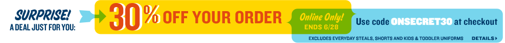 30% Off Your Order