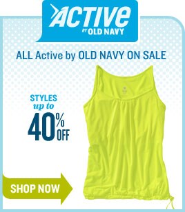 All Active by Old Navy 40% Off