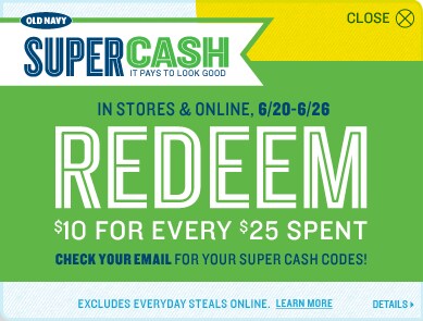 It's Super Cash time!