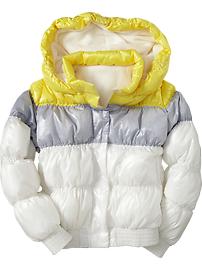 Girls Color-Blocked Frost Free Jackets