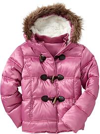 Girls Frost Free Toggle Jackets