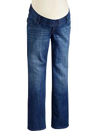 Maternity Low-Rise Boot-Cut Jeans
