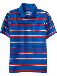 Boys Striped Polos