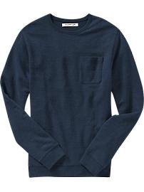 Men's Crew-Neck Pocket Tees