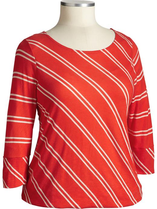 Old Navy Women's Plus Striped Dolman Sleeve Tunics