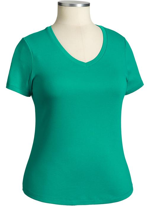 Old Navy Women's Plus Perfect V Neck Tees