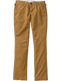 Women's Relaxed Button-Tab Chinos
