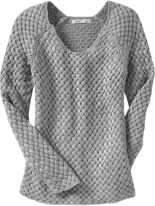 Old Navy Women's Basket Weave Sweaters