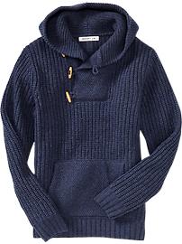 Men's Shawl-Collar Sweater Hoodies