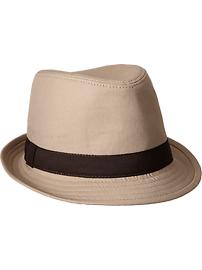Men's Twill Fedoras