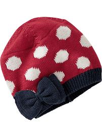 Knit-Applique Beanies for Baby