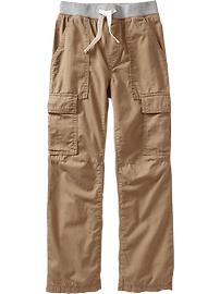 Boys Drawstring Ripstop Cargos