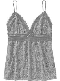 Women's Lace-Trim Jersey Camis