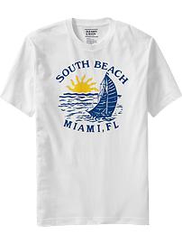 Men's "South Beach Miami, FL" Tees