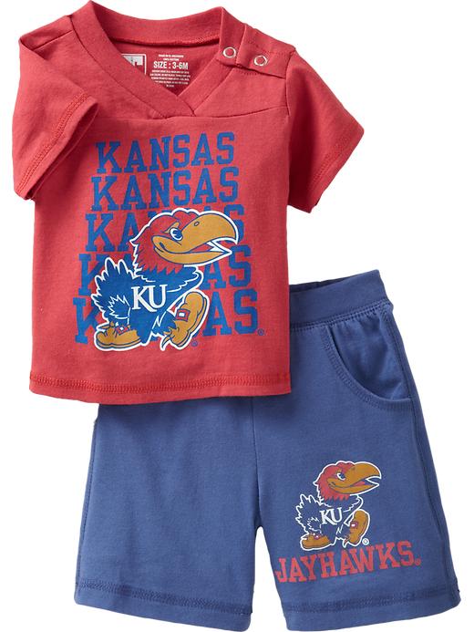 Old Navy College Team Tee amp Short Sets For Baby