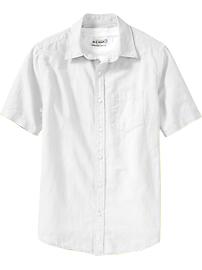 Men's Linen-Blend Shirts
