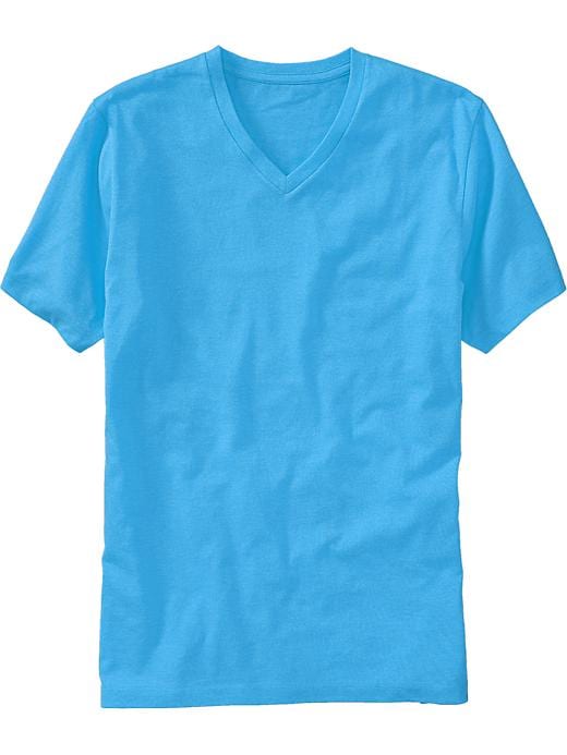 View large product image 1 of 1. Soft-Washed V-Neck T-Shirt for Men