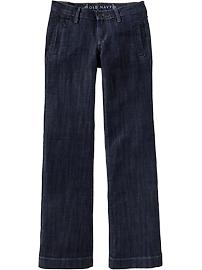 Women's Wide-Leg Trouser Jeans