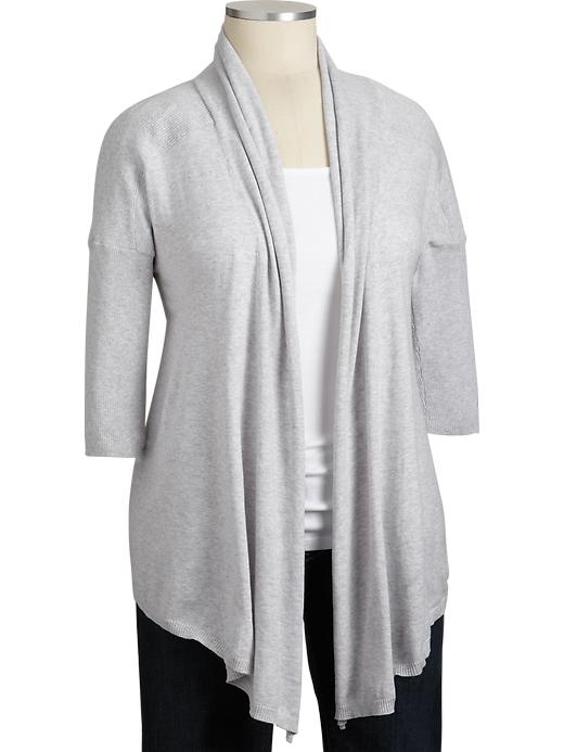 Old Navy Womens Plus Textured Buttonfront Cardigan
