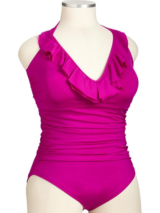 Women's Plus Ruffle Swimsuits