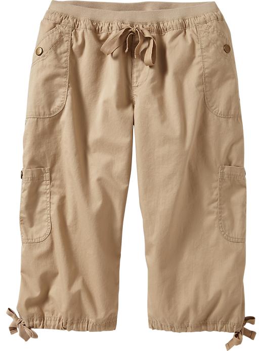 Women's Plus Tie Leg Utility Capris (16 1/2')