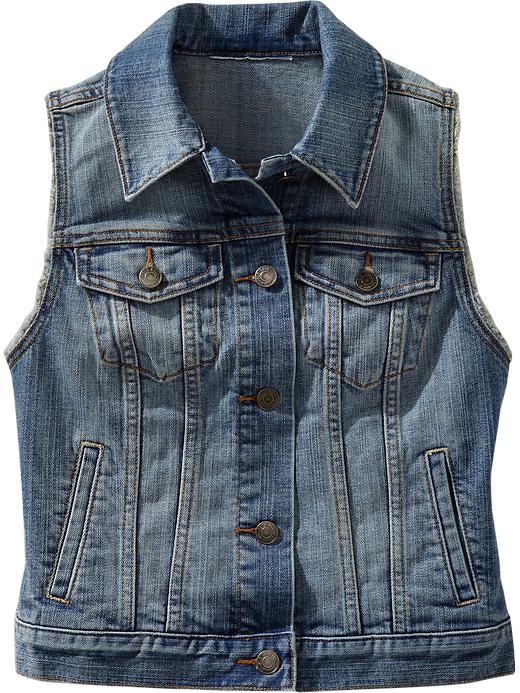Old Navy Women's Denim Vests