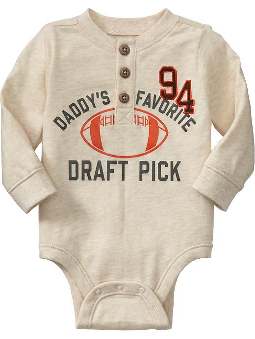 Old Navy Daddys Favorite Draft Pick Bodysuits For Baby
