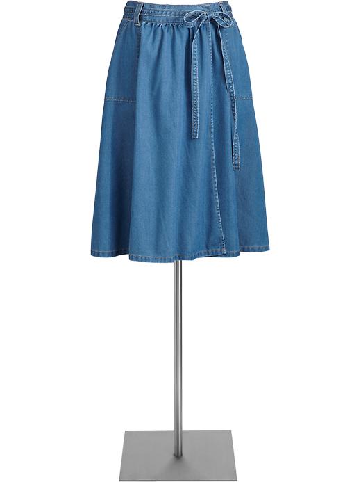 Old Navy Women's Denim Wrap Skirts