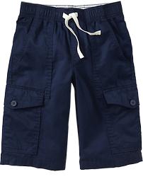Boys Twill Cargo Shorts